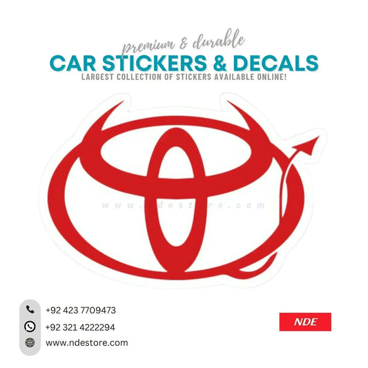 STICKER TOYOTA DEVIL - ndestore.com