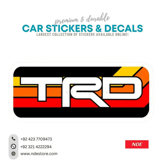 STICKER TRD JDM STYLE - ndestore.com