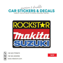 STICKER ROCKSTAR MAKITA SUZUKI - ndestore.com