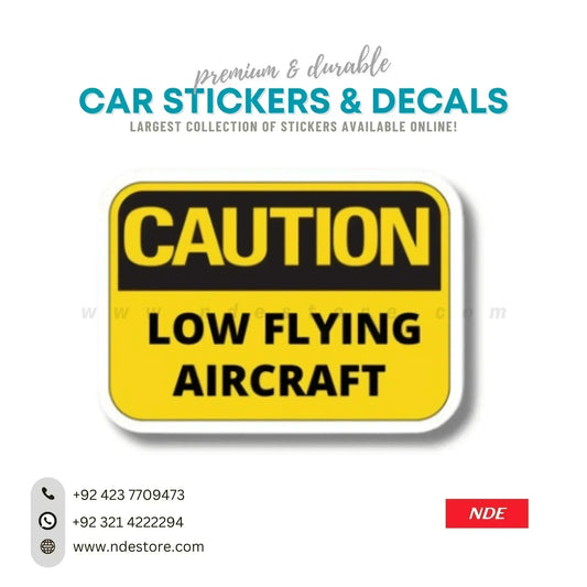 STICKER LOW FLYING AIRCRAFT - ndestore.com