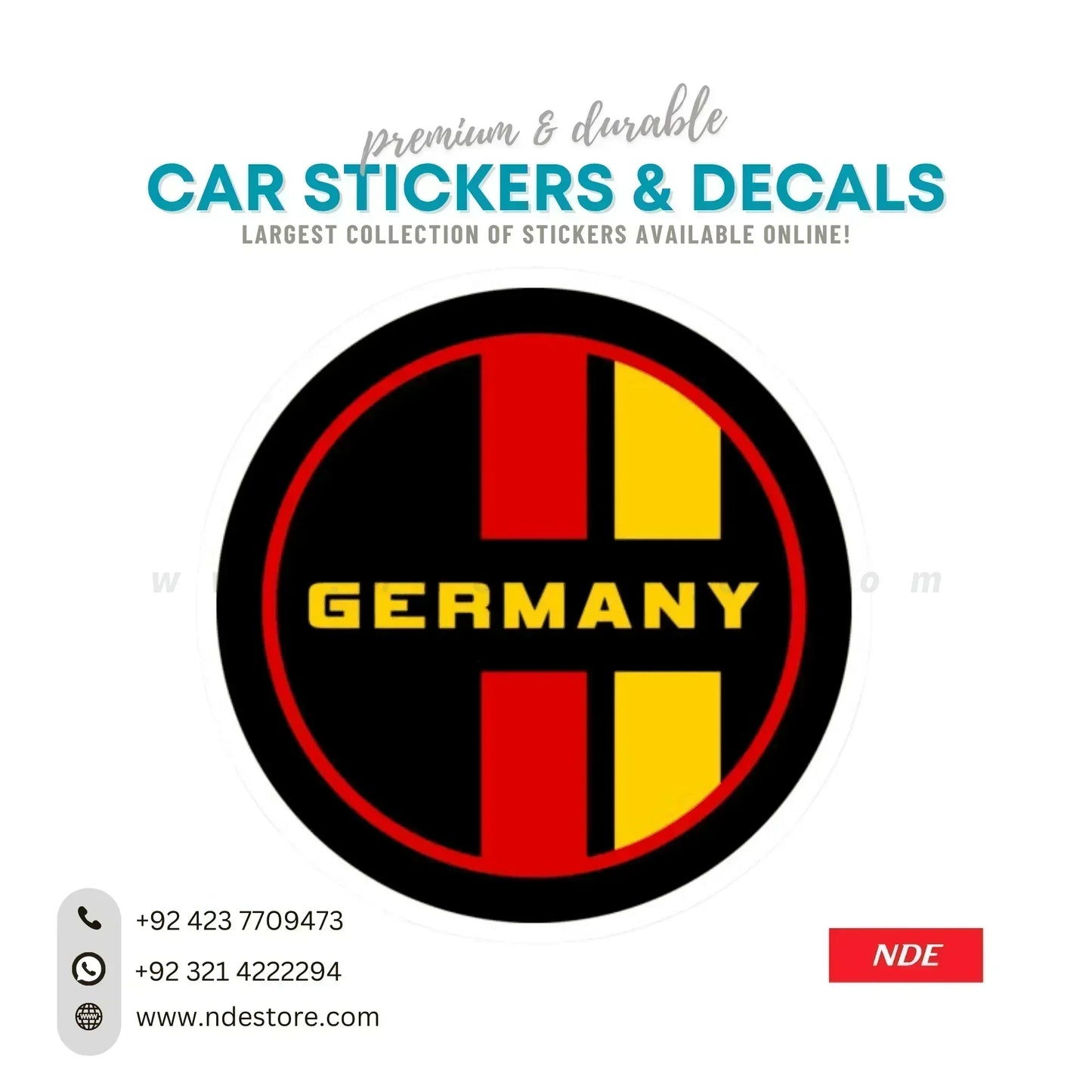 STICKER GERMANY (G-001) - ndestore.com