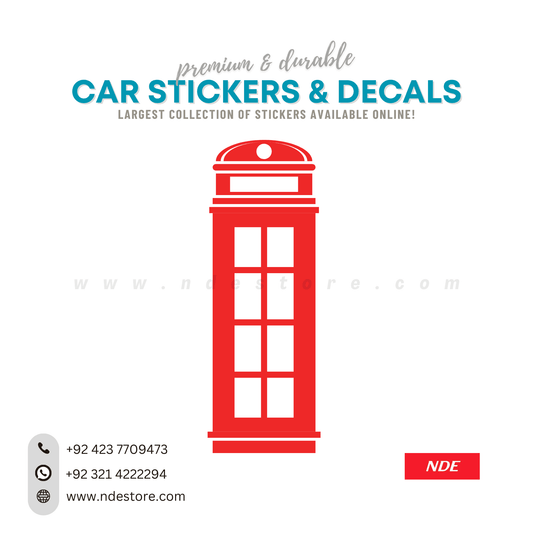 STICKER PHONE BOOTH LONDON - ndestore.com