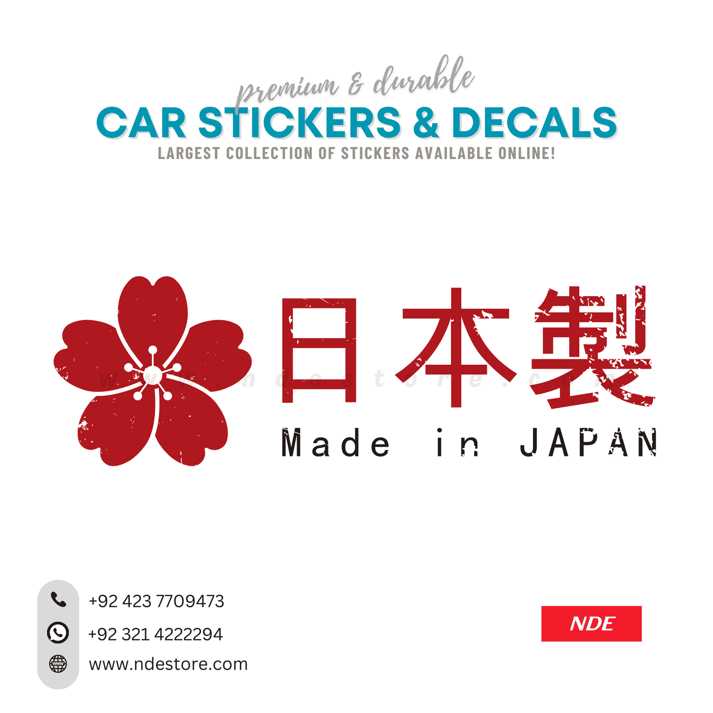STICKER MADE IN JAPAN - ndestore.com