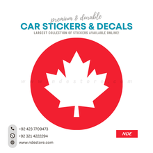 STICKER CANADA MAPLE LEAF - ndestore.com