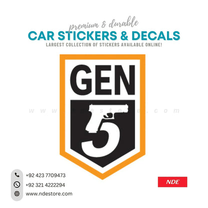 STICKER GEN 5 GLOCK - ndestore.com