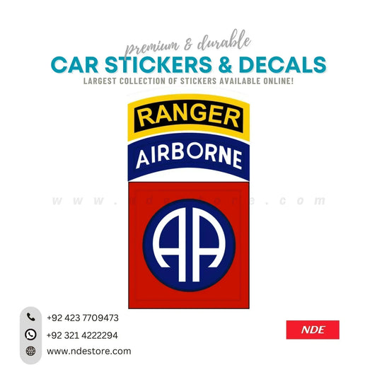 STICKER RANGER AIRBORNE - ndestore.com