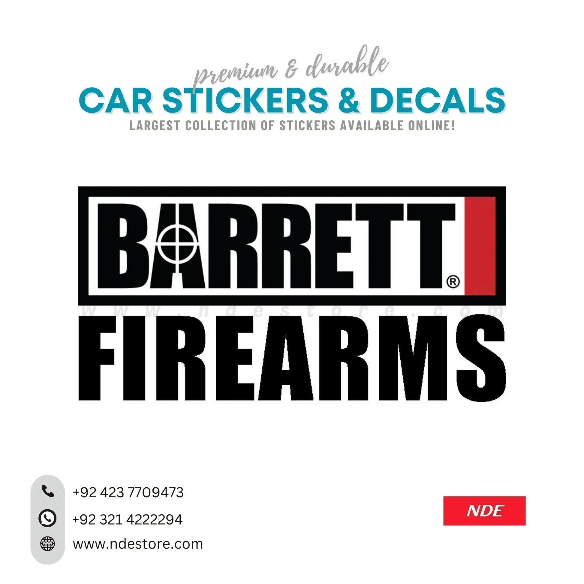 STICKER BARRETT - ndestore.com