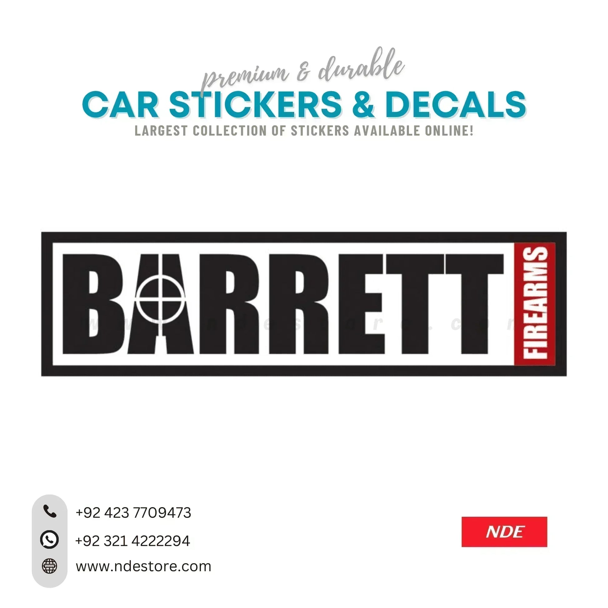 STICKER BARRETT - ndestore.com