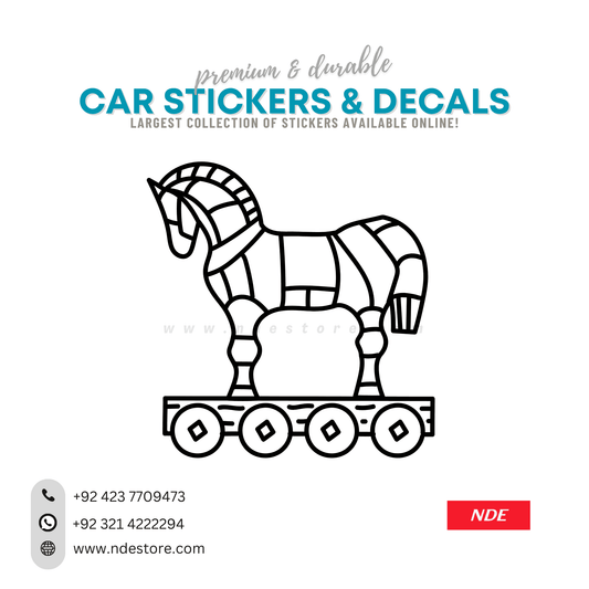 STICKER TROJAN HORSE - ndestore.com