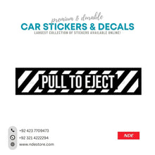 STICKER PULL TO EJECT - ndestore.com