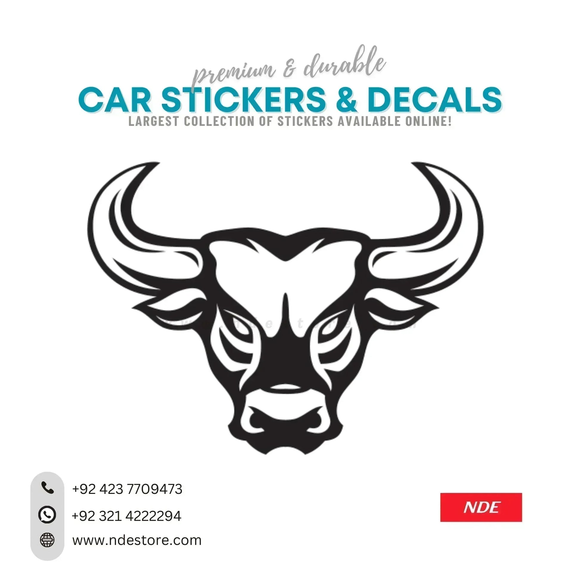 STICKER BULL - ndestore.com