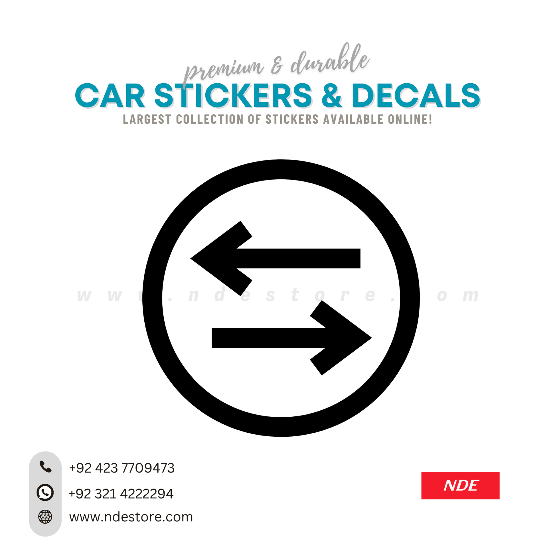 STICKER ARROW - ndestore.com