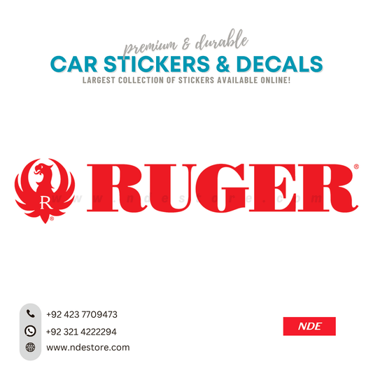 STICKER RUGER - ndestore.com