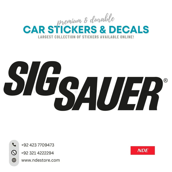 STICKER SIG SAUER – ndestore.com