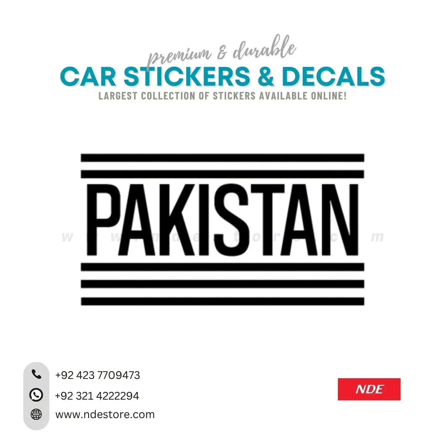 STICKER PAKISTAN - ndestore.com