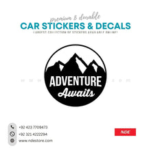 STICKER ADVENTURE AWAITS (AA-004) - ndestore.com