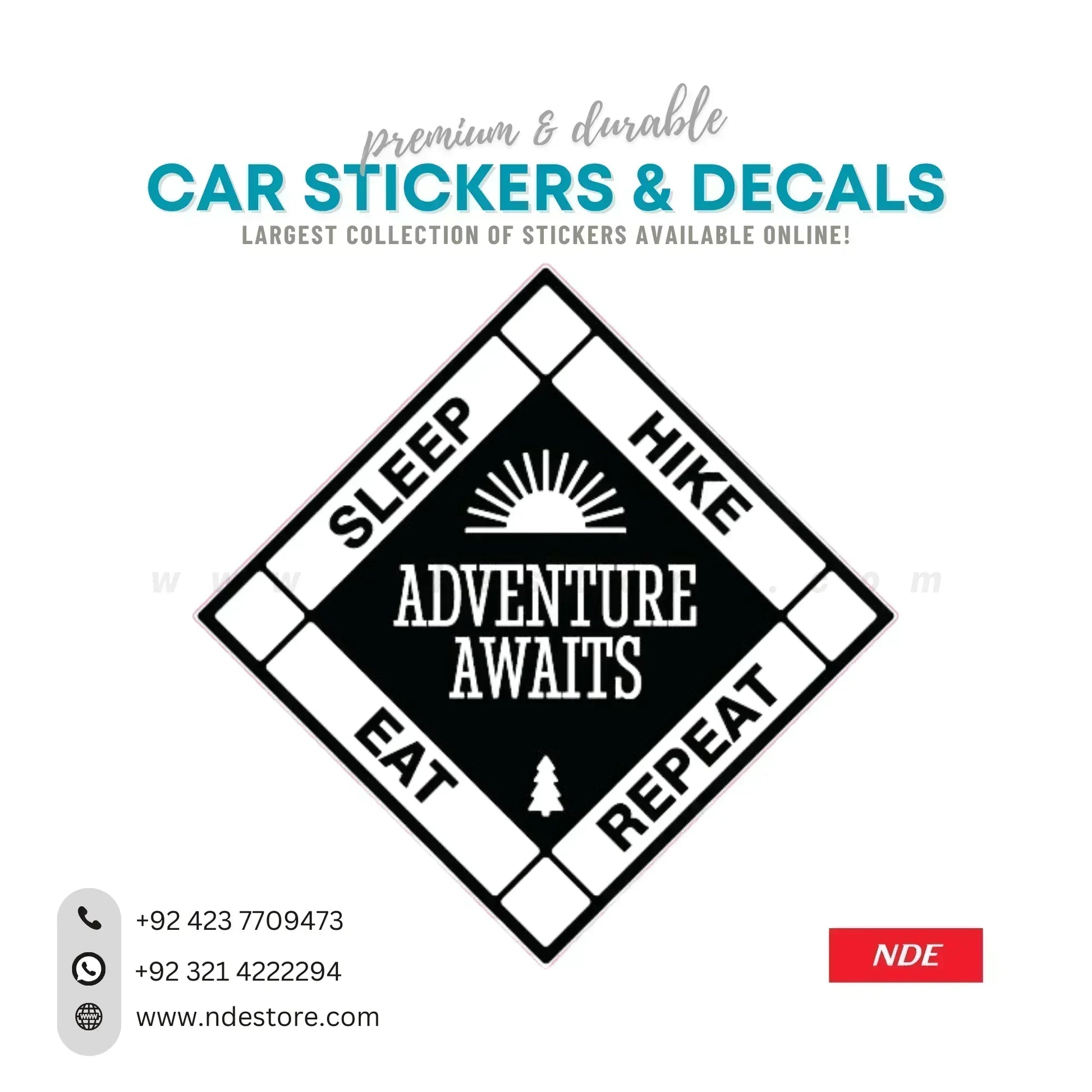 STICKER ADVENTURE AWAITS (AA-006) - ndestore.com