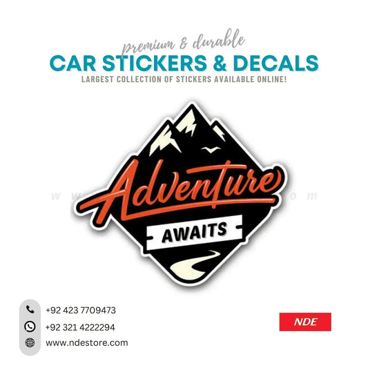 STICKER ADVENTURE AWAITS (AA-00) - ndestore.com
