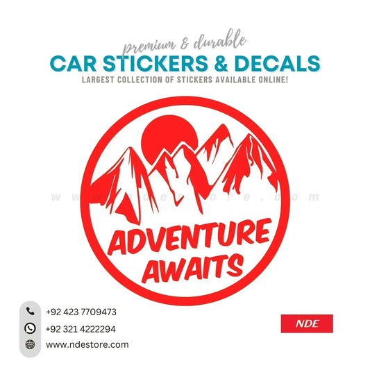 STICKER ADVENTURE AWAITS (AA-009) - ndestore.com