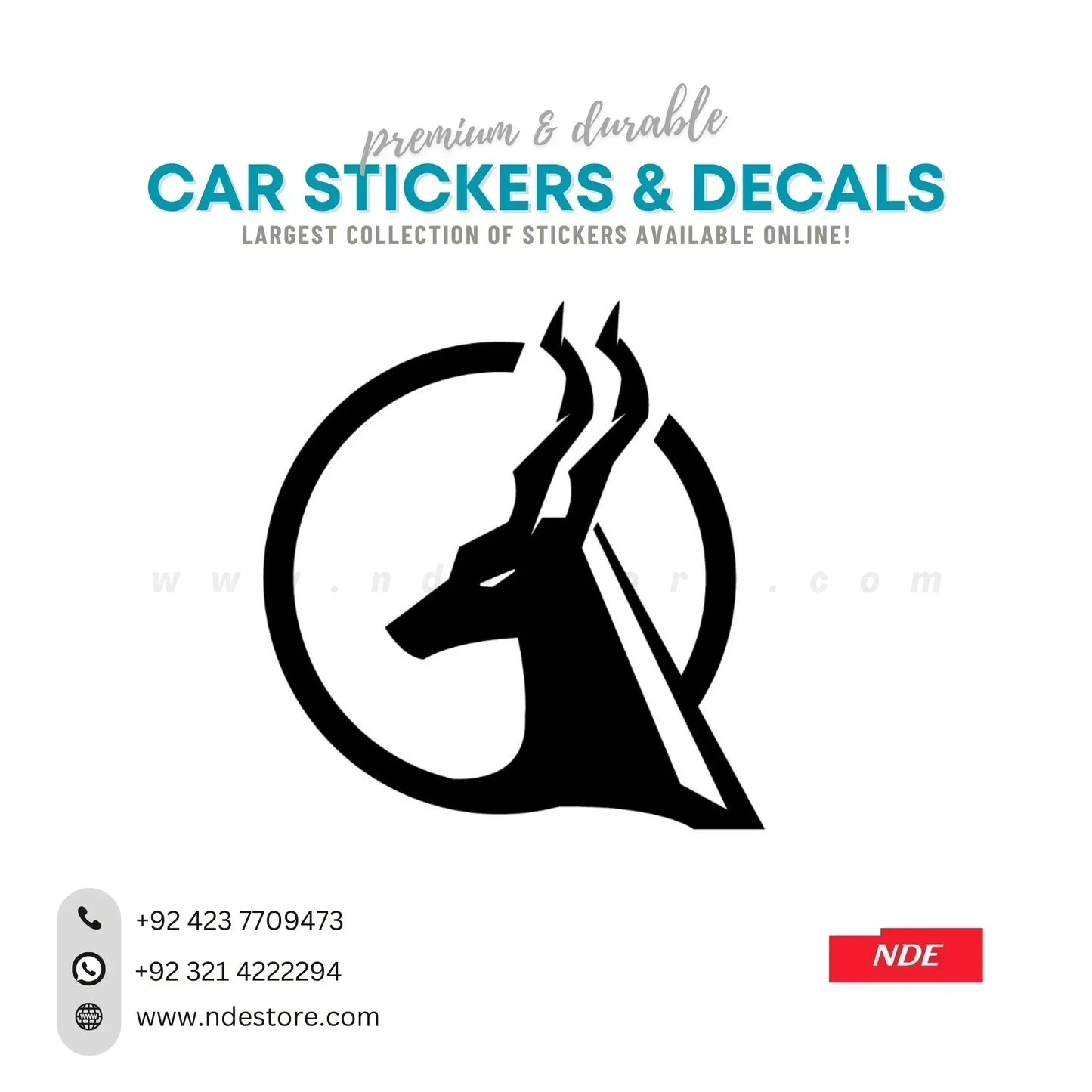 STICKER MARKHOR - ndestore.com