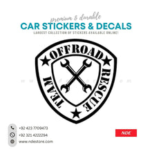 STICKER OFF ROAD TEAM RESCUE - ndestore.com