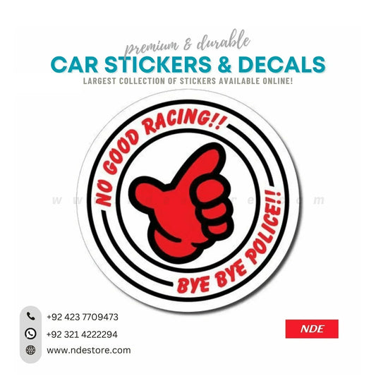 STICKER NO GOOD RACING - ndestore.com