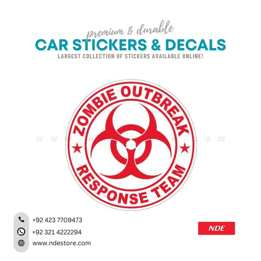 STICKER ZOMBIE OUTBREAK - ndestore.com