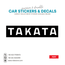 STICKER TAKATA - ndestore.com