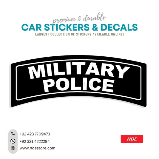 STICKER MILITARY POLICE (M008) - ndestore.com