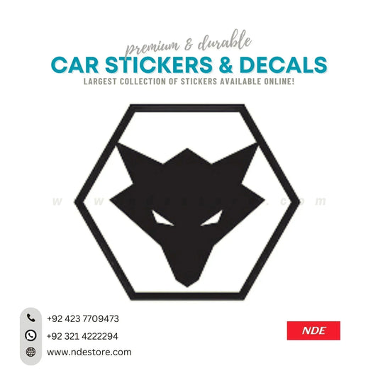 STICKER FOX (FO-003) - ndestore.com