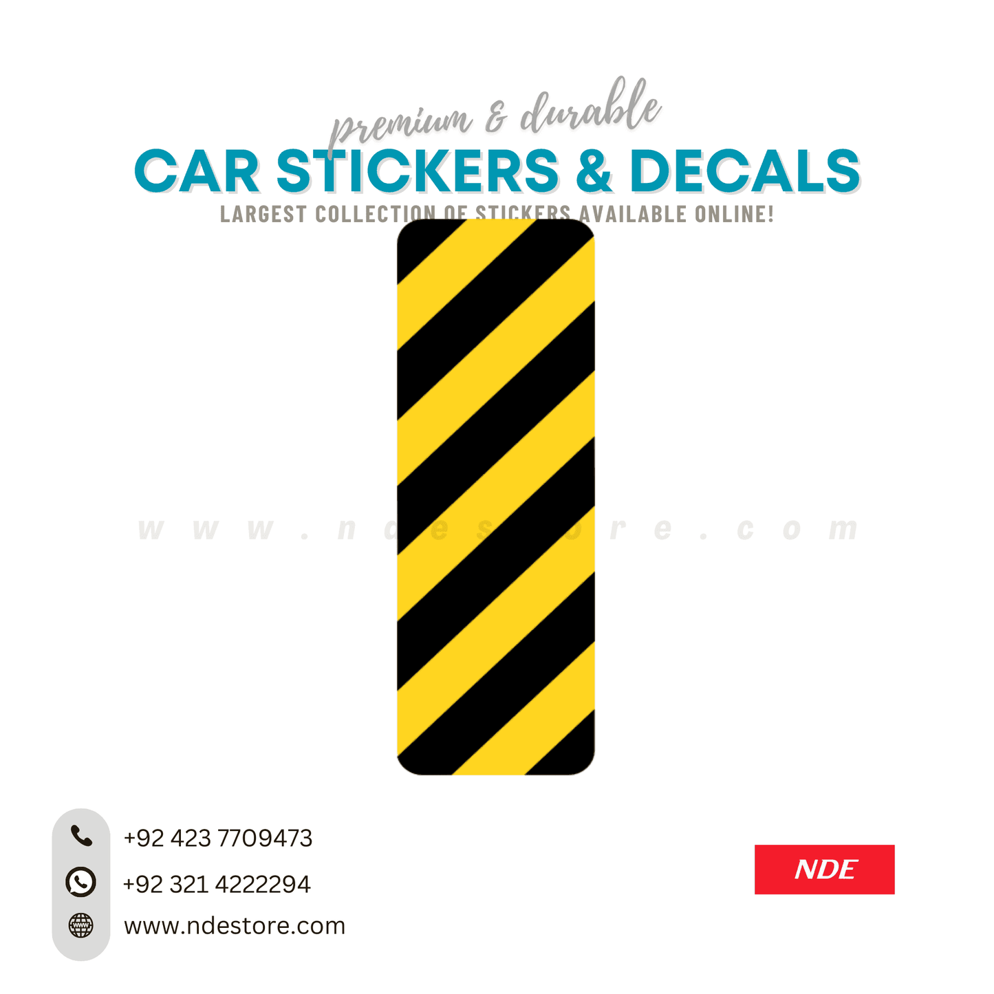 STICKER CAUTION - ndestore.com