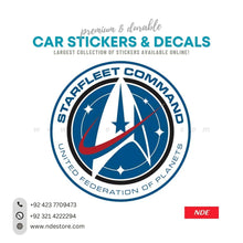 STICKER STARFLEET COMMAND - ndestore.com