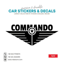 STICKER COMMANDO - ndestore.com