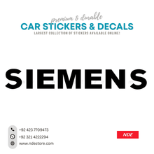 STICKER SIEMENS - ndestore.com