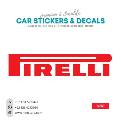 STICKER PIRELLI - ndestore.com