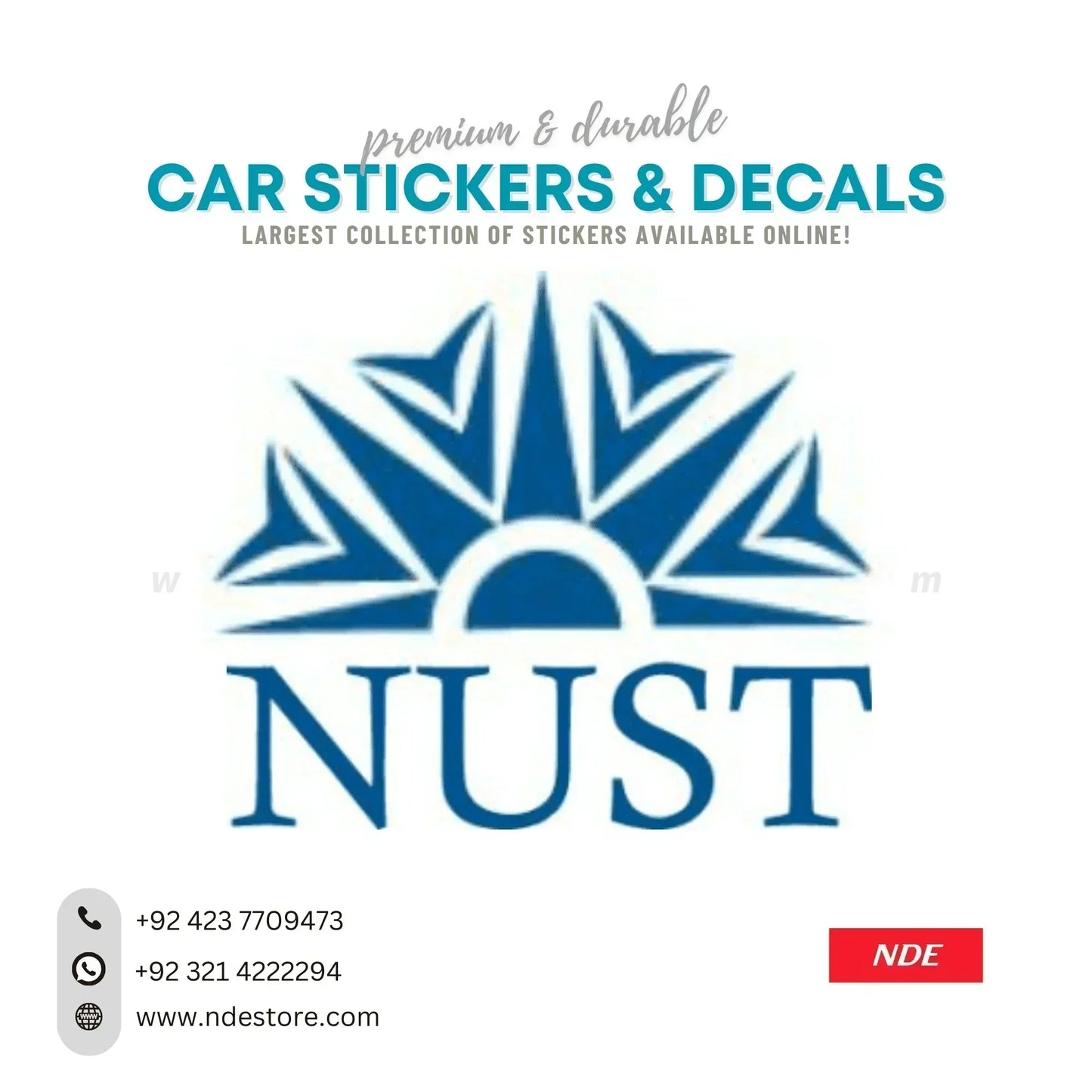 STICKER NUST - ndestore.com