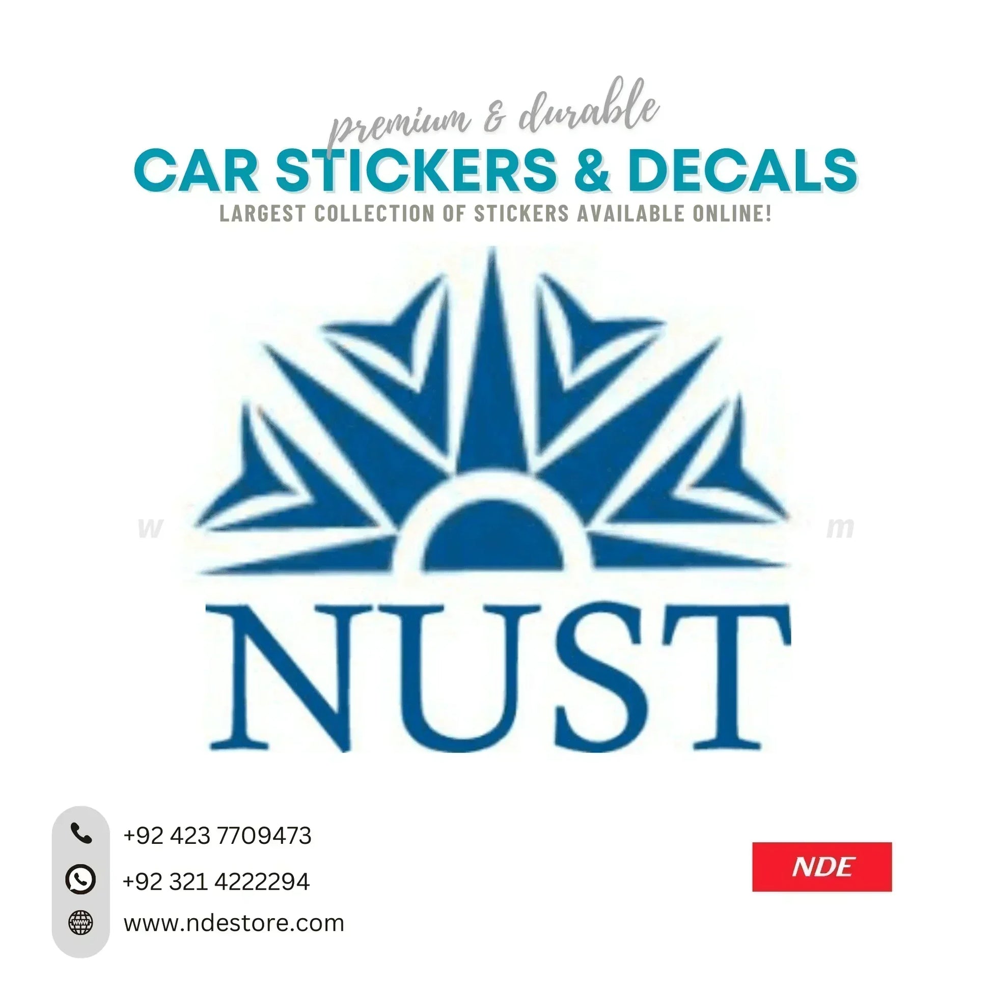 STICKER NUST - ndestore.com