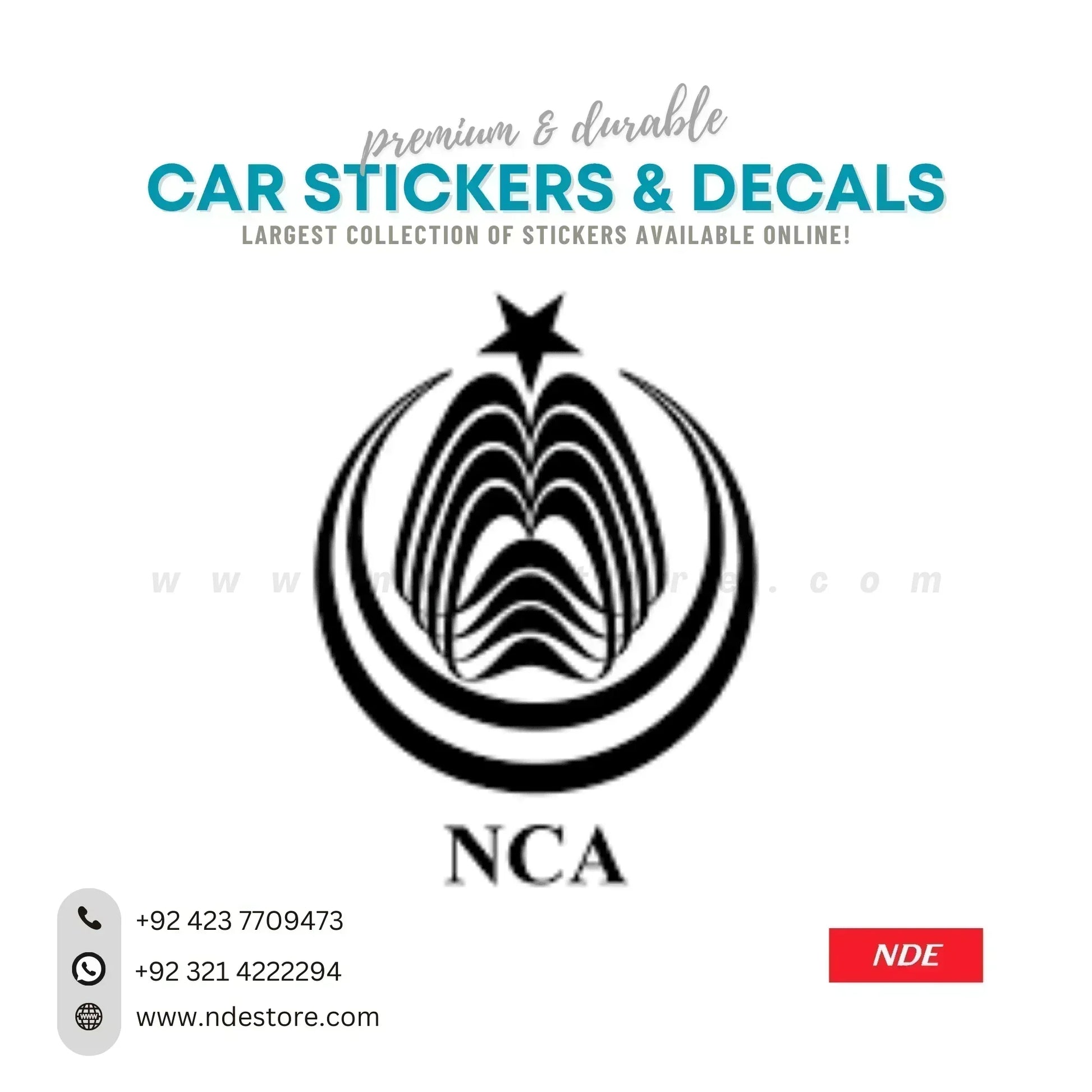 STICKER NCA - ndestore.com