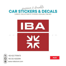 STICKER IBA - ndestore.com