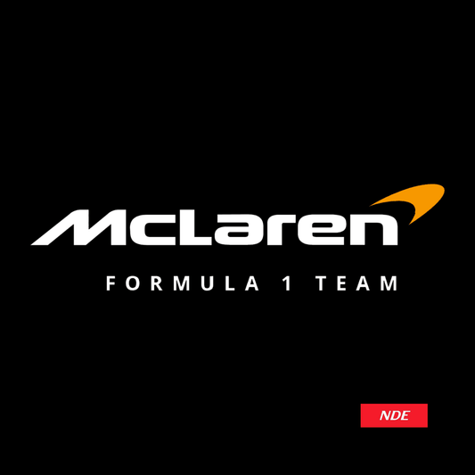 STICKER MCLAREN FORMULA 1 TEAM (BLACK) - ndestore.com