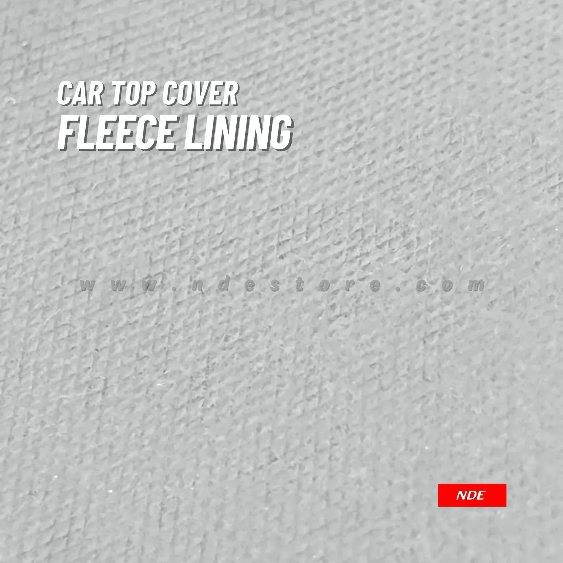 TOP COVER WITH FLEECE IMPORTED FOR AUDI Q2 - ndestore.com