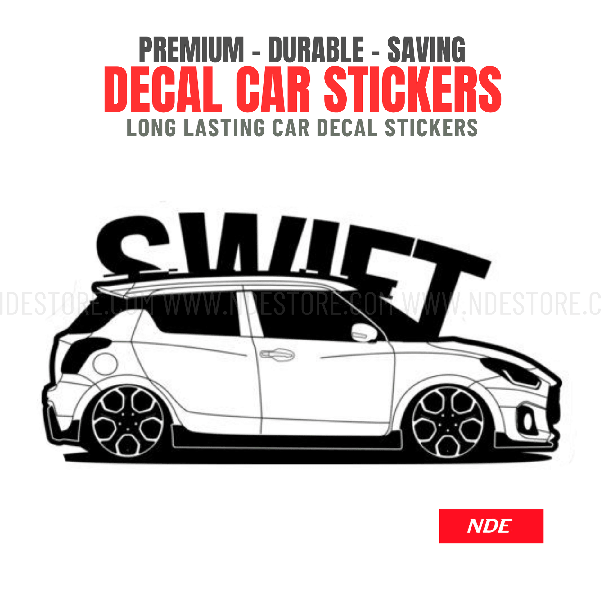 STICKER SUZUKI SWIFT - ndestore.com
