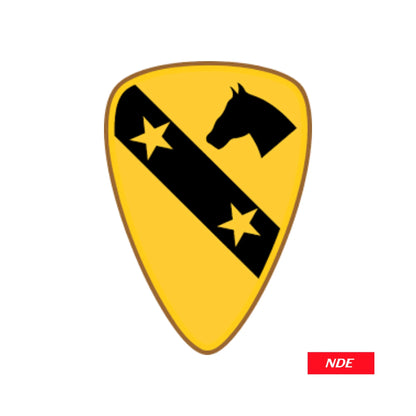 STICKER DECAL CAVALRY 2 STAR