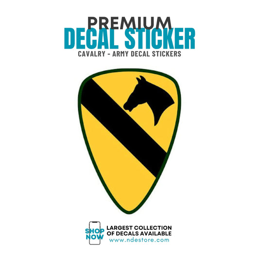 STICKER DECAL CAVALRY