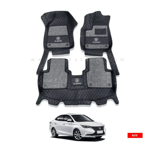 FLOOR MAT 10D STYLE WITH ALSVIN LOGO FOR CHANGAN ALSVIN - ndestore.com