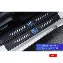 DOOR SILL AREA PROTECTION CARBON FIBER STICKER FOR CHANGAN - ndestore.com