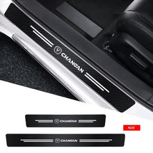 DOOR SILL AREA PROTECTION CARBON FIBER STICKERFOR CHANGAN OSHAN X7 - ndestore.com