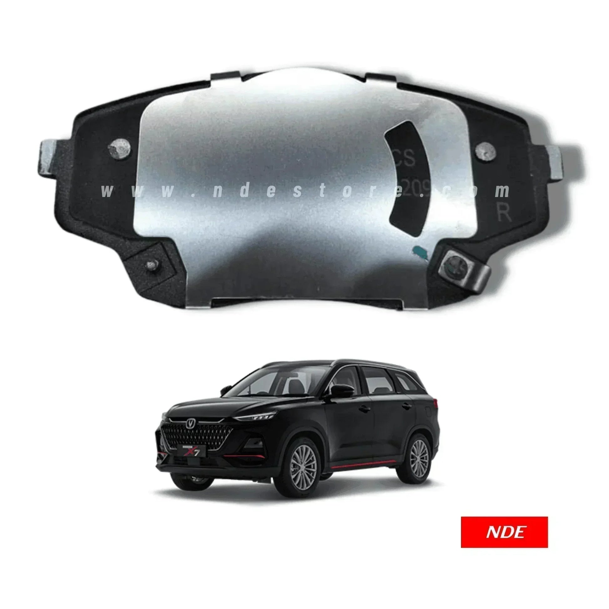 BRAKE DISC PAD SET FRONT GENUINE FOR CHANGAN OSHAN X7 - ndestore.com