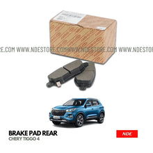 BRAKE DISC PAD SET REAR GENUINE FOR CHERY TIGGO 4 - ndestore.com