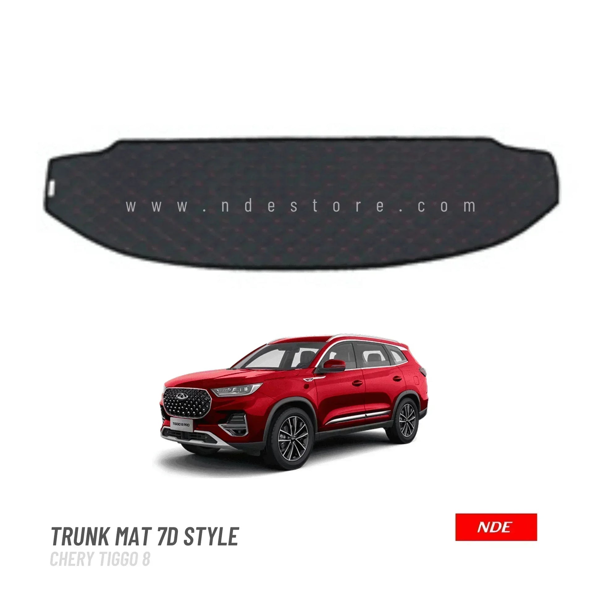TRUNK FLOOR MAT 7D STYLE FOR CHERY TIGO 8 PRO - ndestore.com